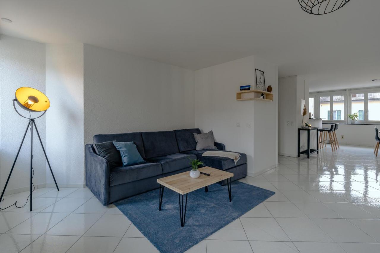 Apartment In The City Center With Free Parking Biel Exterior photo